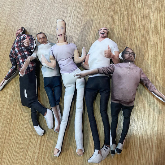 Custom Ugly Doll Pillow | Personalized Plush Toy with Movable Limbs | Funny Gift for Friends, Pets, or Idols