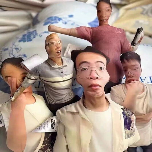 Custom Ugly Doll Pillow | Personalized Plush Toy with Movable Limbs | Funny Gift for Friends, Pets, or Idols